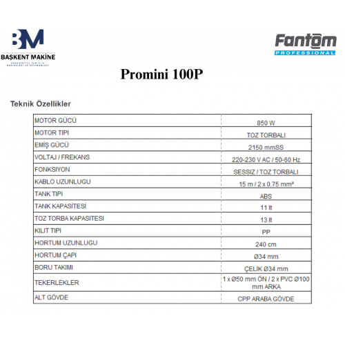 FANTOM Promini 100P