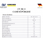 KARCHER CV 38/2